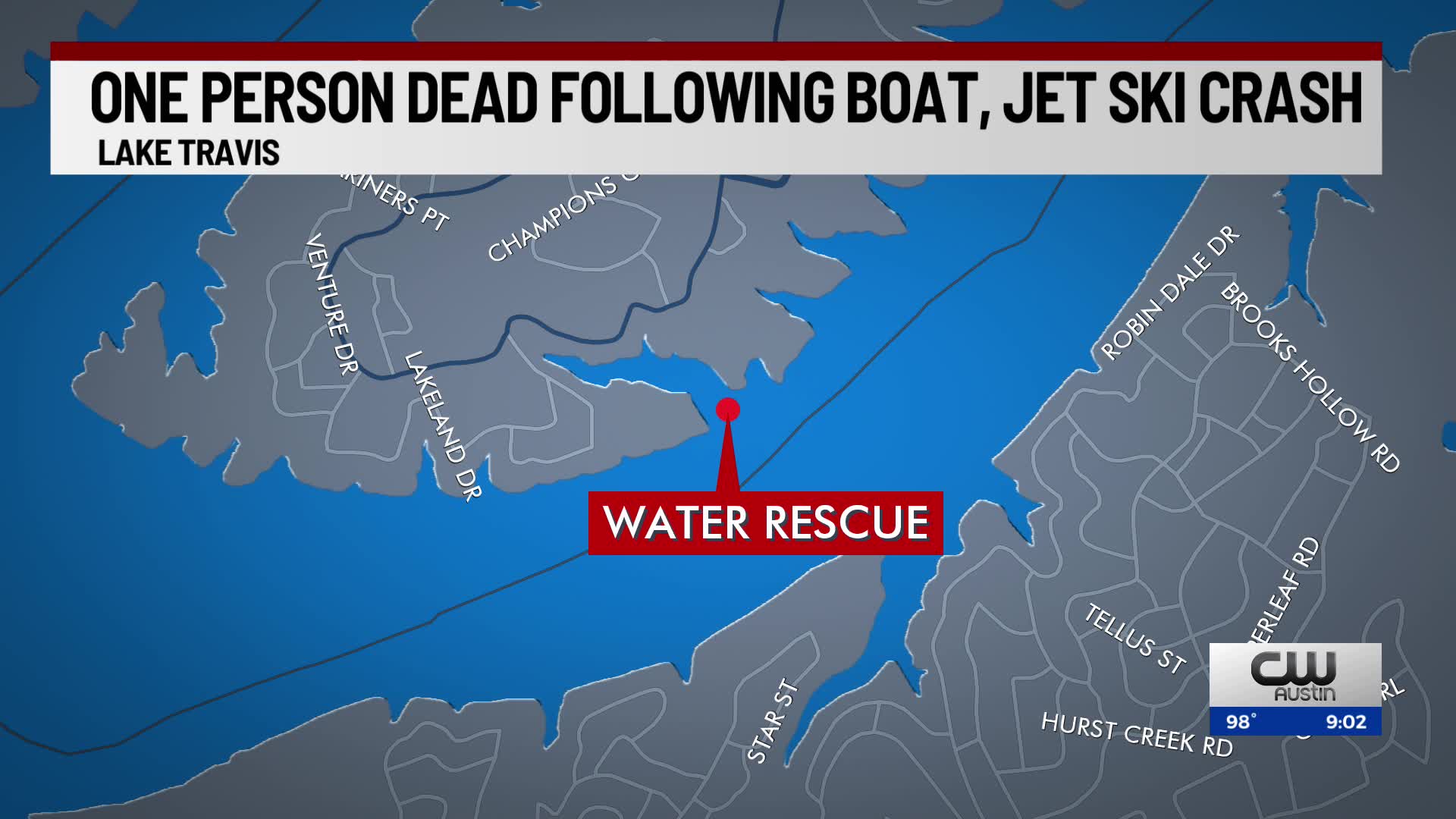1 dead following boat, jet ski crash on Lake Travis – BorderReport