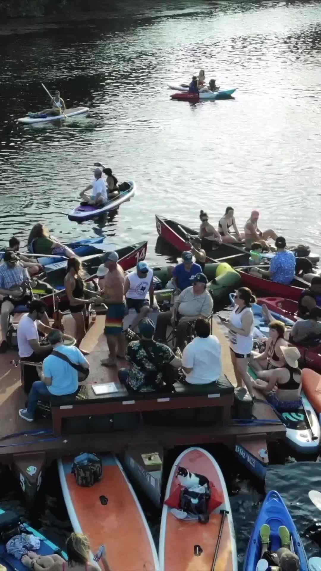 Texas Rowing Center’s Latino Moonlight Serenades (VIDEO COURTESY Texas