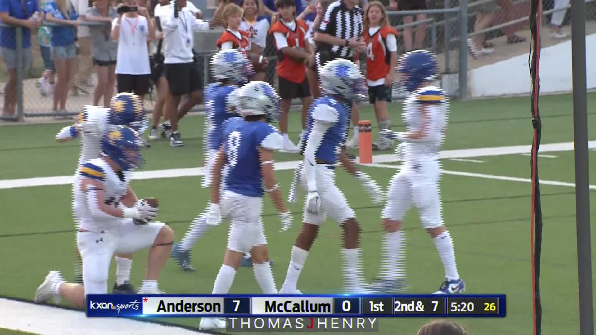 Anderson beats McCallum to win Taco Shack Bowl KXAN Austin