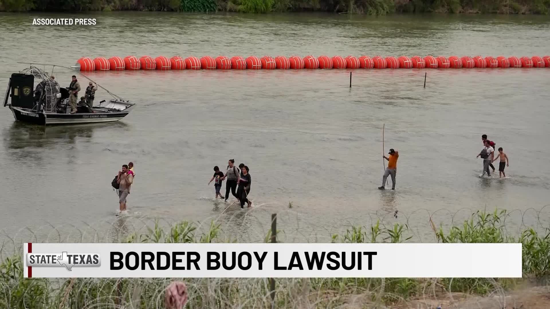State of Texas: Battle over border buoys lands in Texas courtroom ...