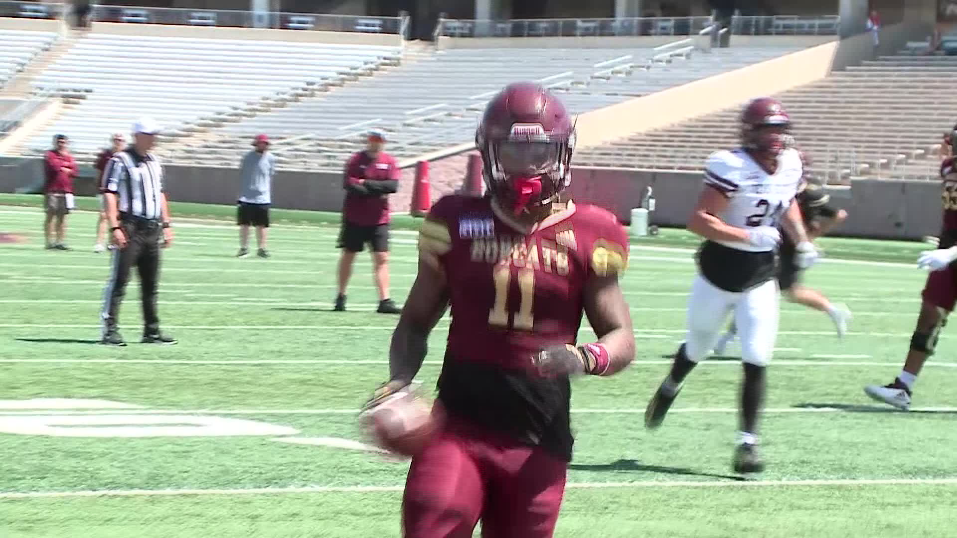 Texas State football debuts G.J. Kinne era at Spring Game – KXAN Austin