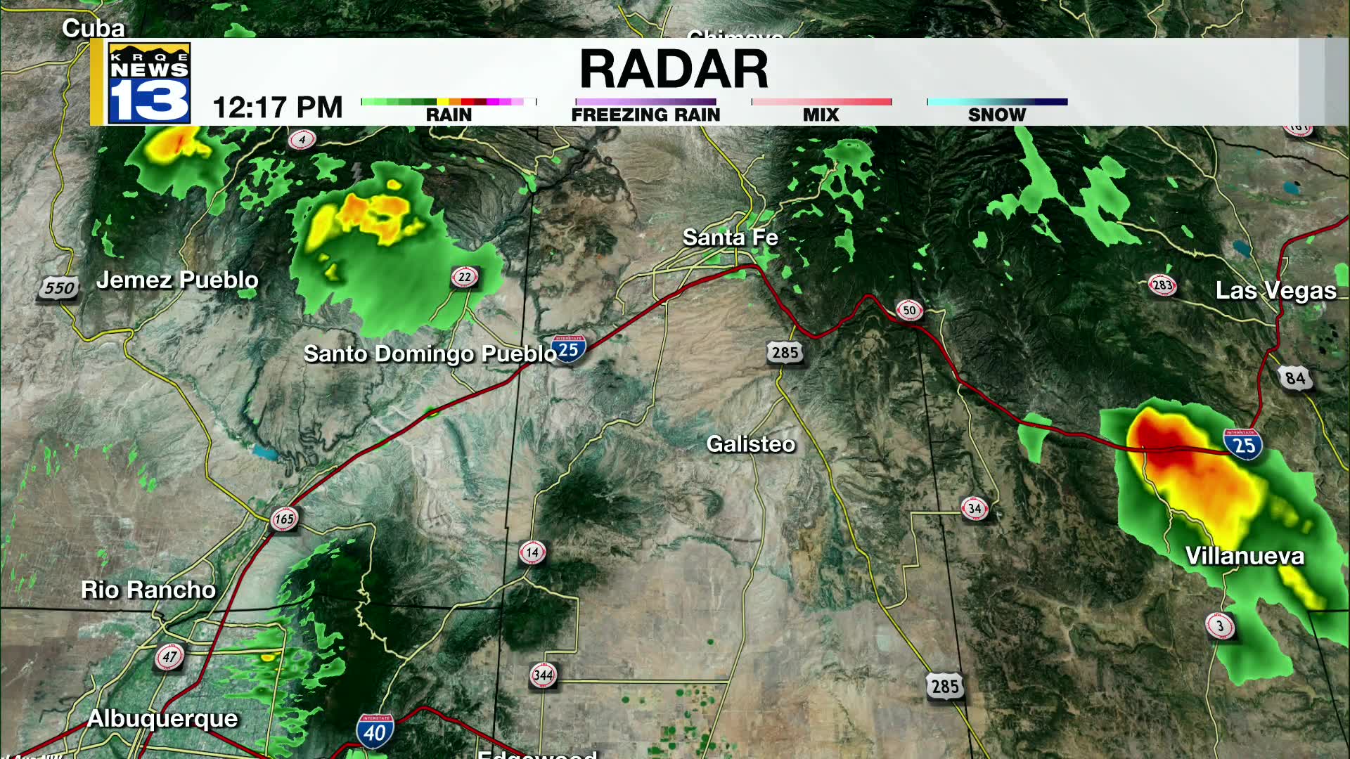 Some strong storms today but warmer & drier ahead – KRQE NEWS 13 ...