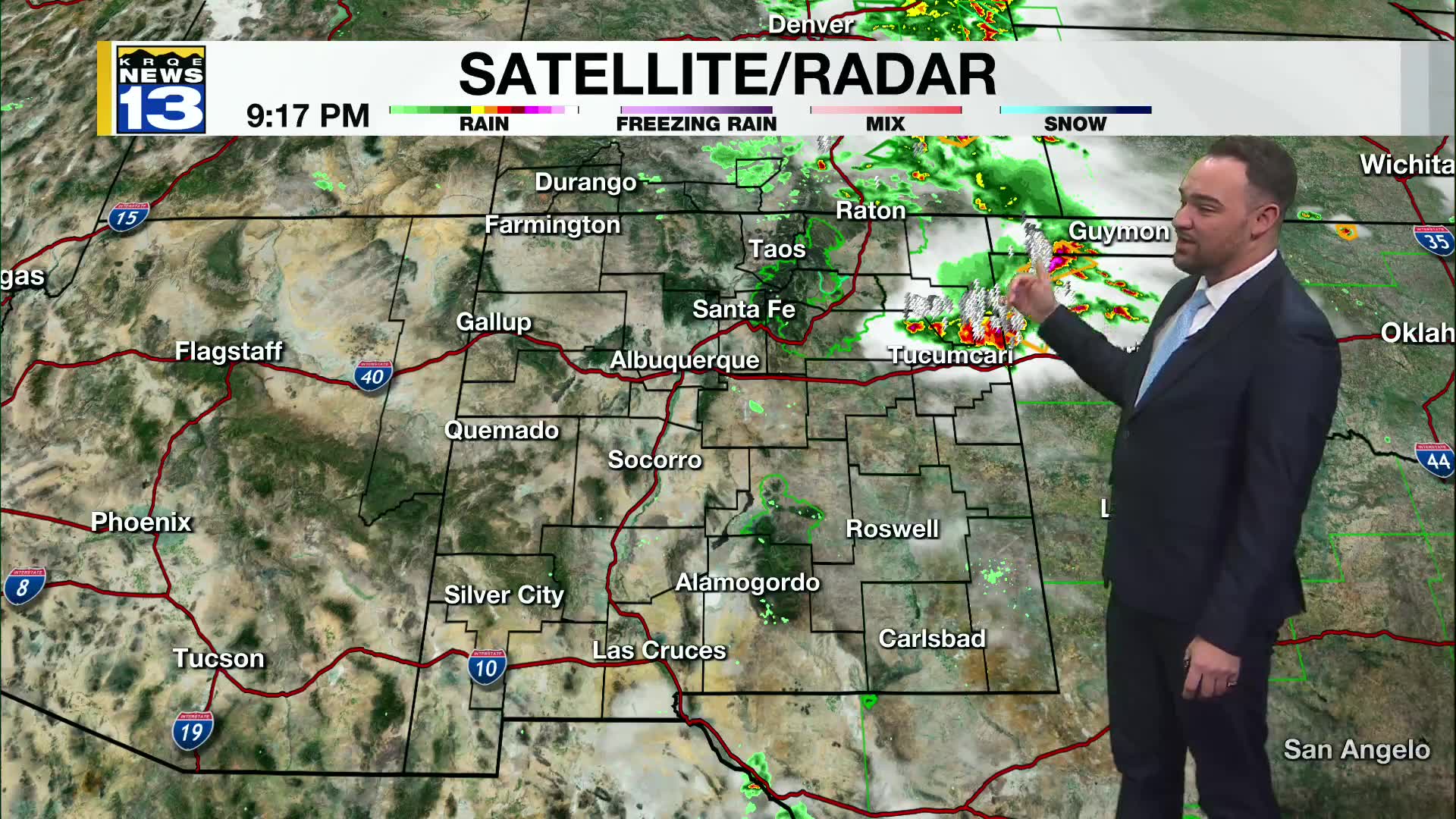 More showers and storms this weekend – KRQE NEWS 13 – Breaking News ...