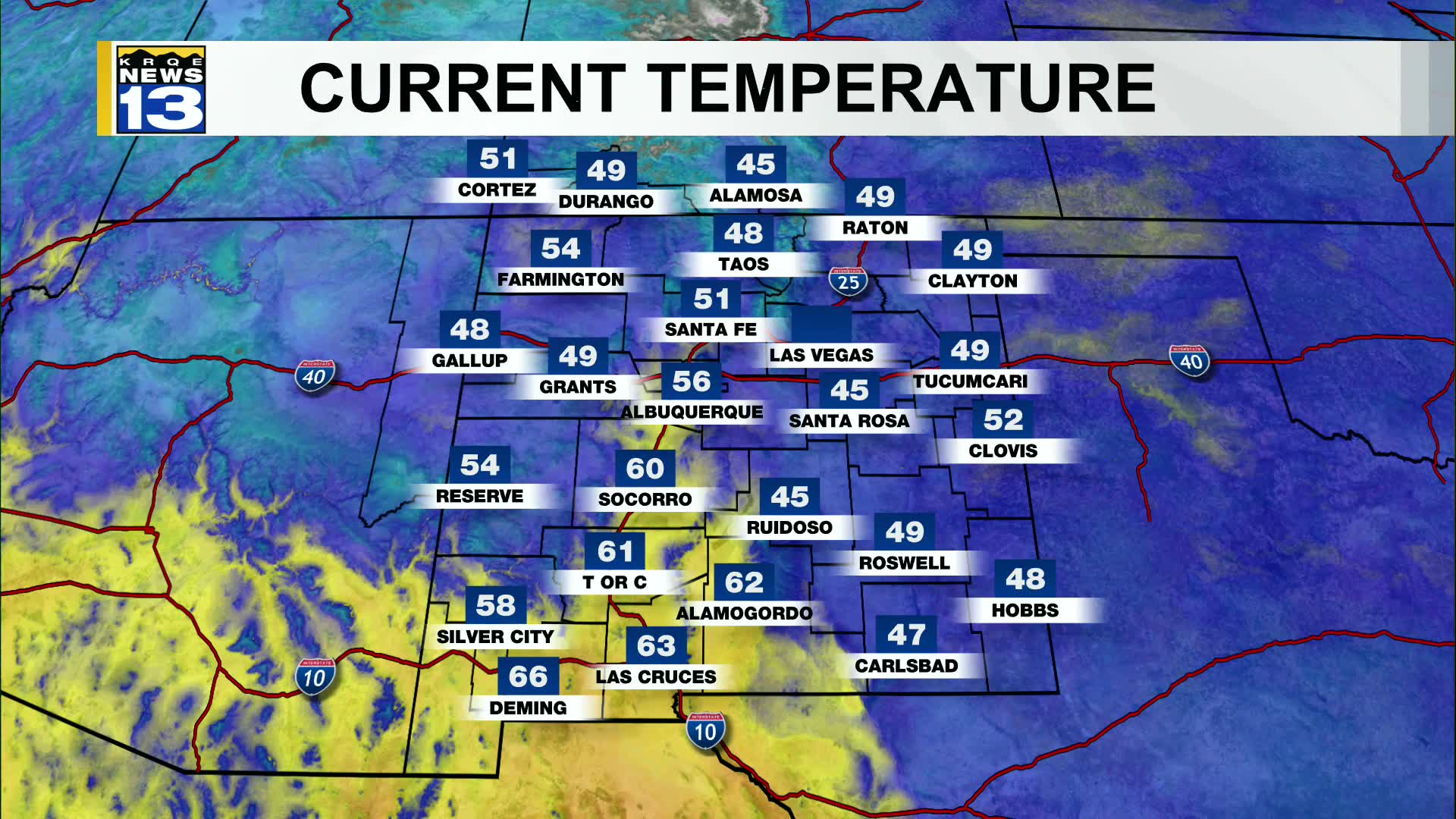 Snow moves into New Mexico starting Wednesday – KRQE NEWS 13 – Breaking ...