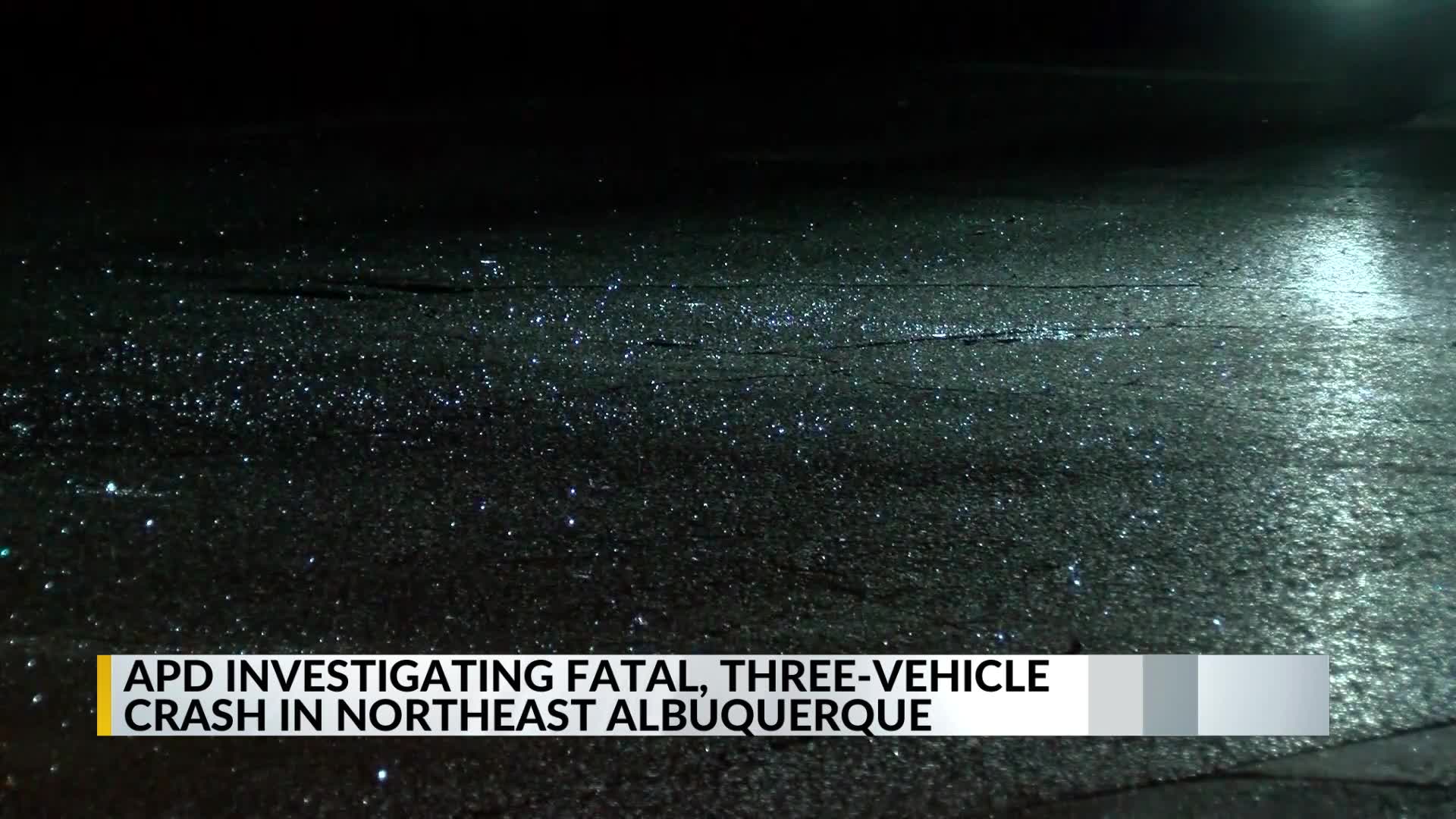 1 dead after 3 vehicle crash in northeast Albuquerque – KRQE NEWS 13 ...