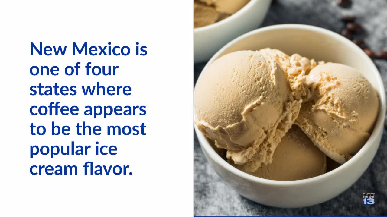 Top ice cream flavor in New Mexico, according to Instacart KRQE NEWS