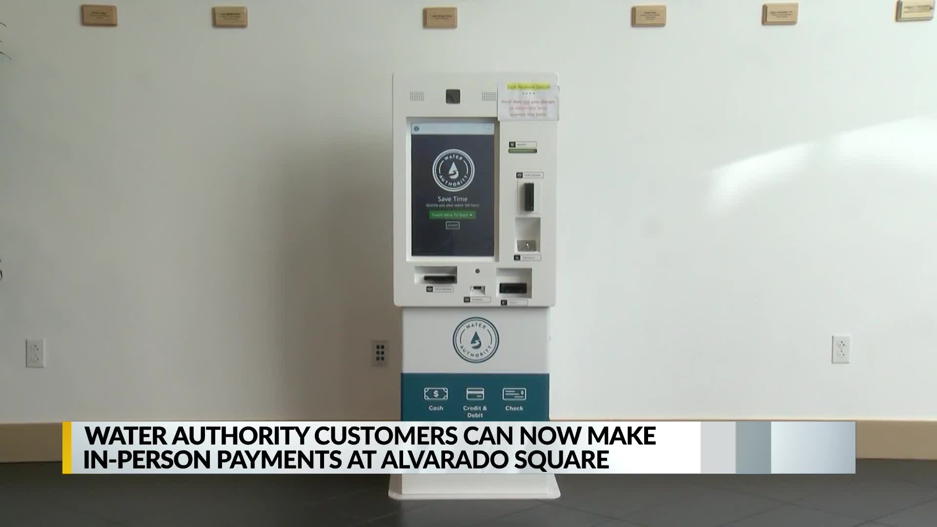 New Water Authority payment kiosk available downtown KRQE NEWS 13 Breaking News, Albuquerque