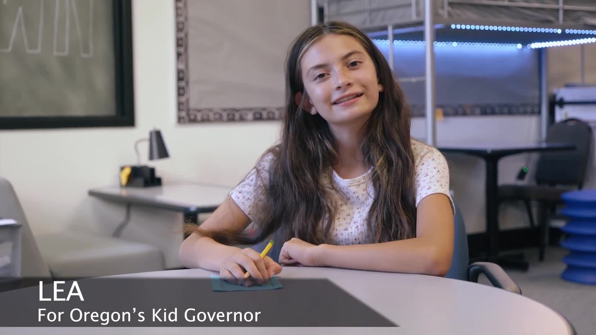 Oregon Secretary of State announces 2023 kid governor (courtesy of(01)