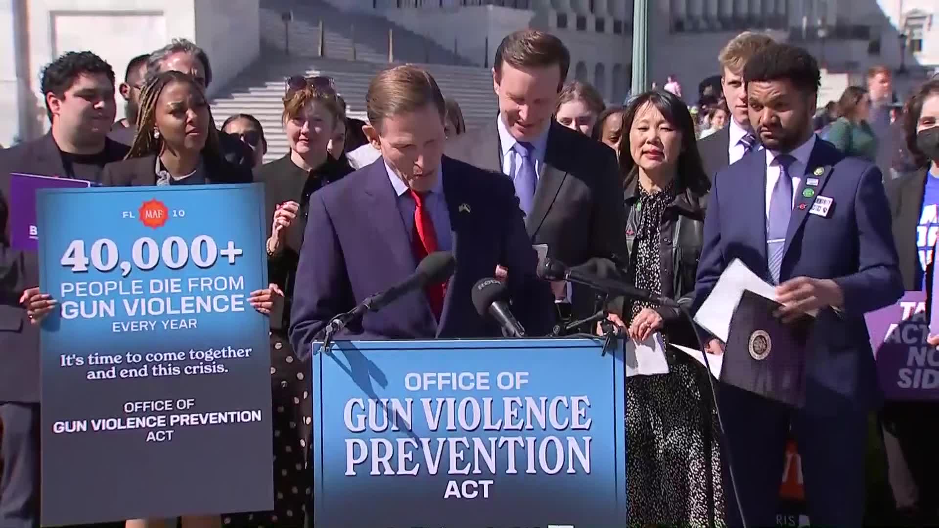 Democrats unveil plan to create gun violence prevention office – KOIN.com