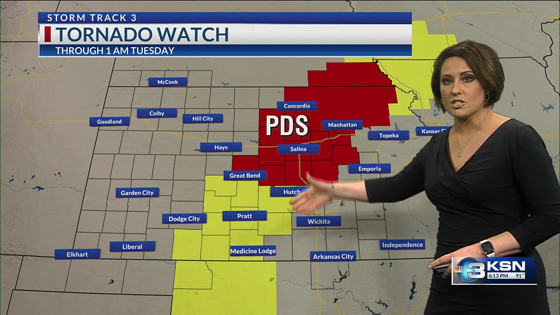 Lisa 6 pm weather hit – KSN-TV