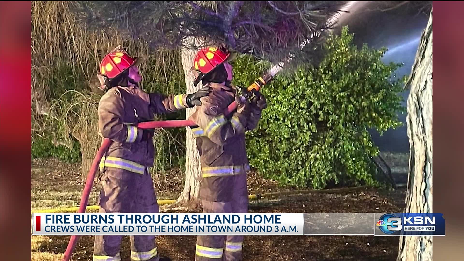 Fire burns through roof of southwest Kansas home – KSN-TV