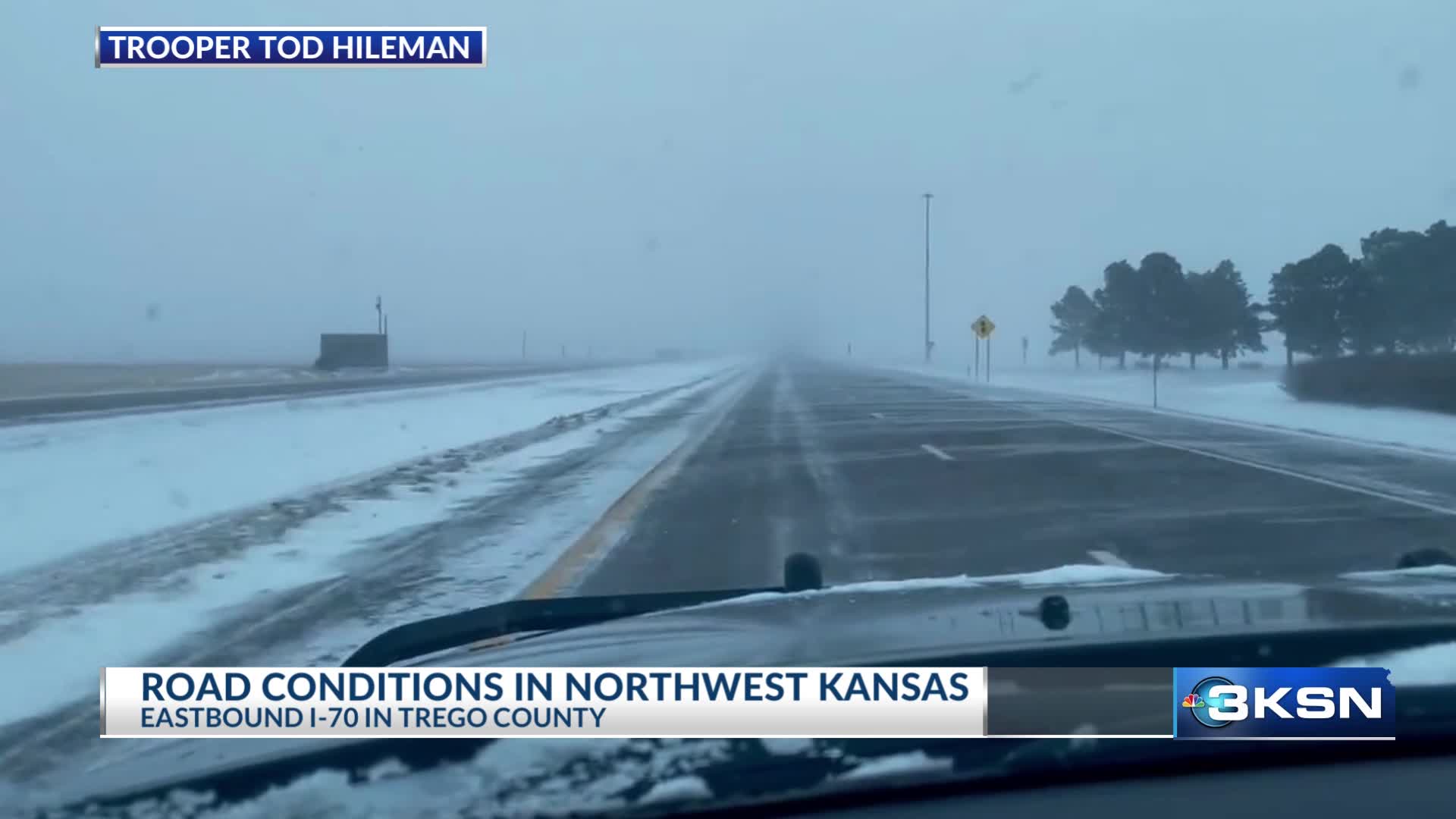 Road conditions in northwest Kansas KSNTV