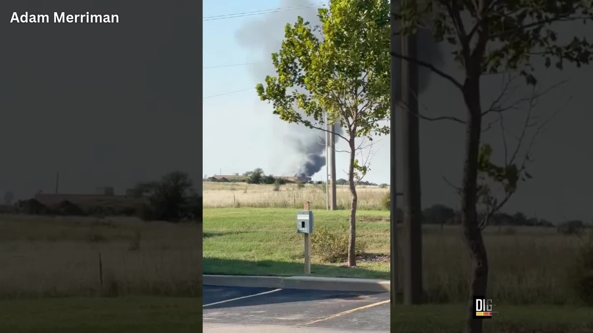 Wichita Fire Rv Barn fire in east Wichita on Sept. 16, 2025 (Courtesy: Adam Merriman ...