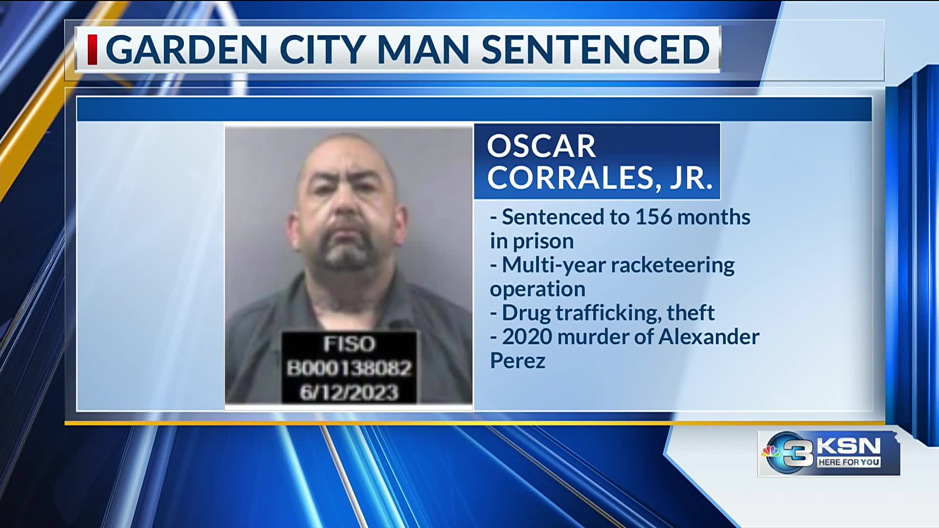 Garden City man gets 13 years for racketeering, murder – KSN-TV
