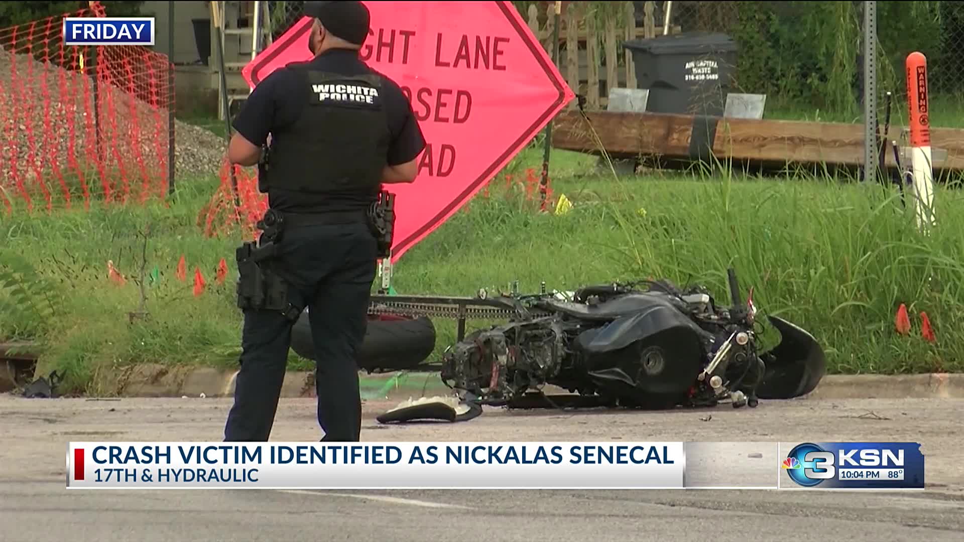 Police ID motorcyclist killed in Friday crash – KSN-TV