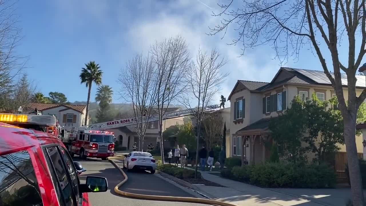 House fire in Santa Rosa – KRON4