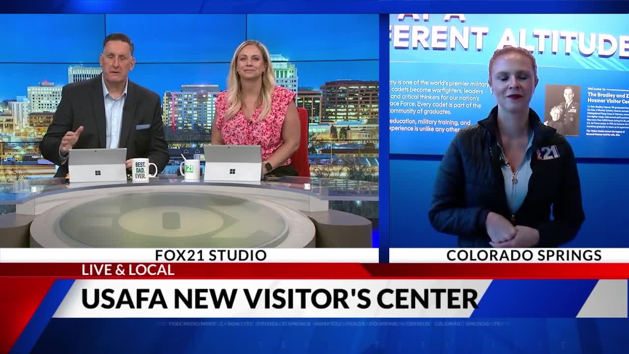 Inside look at the newly opened USAFA Visitor Center – FOX21 News Colorado
