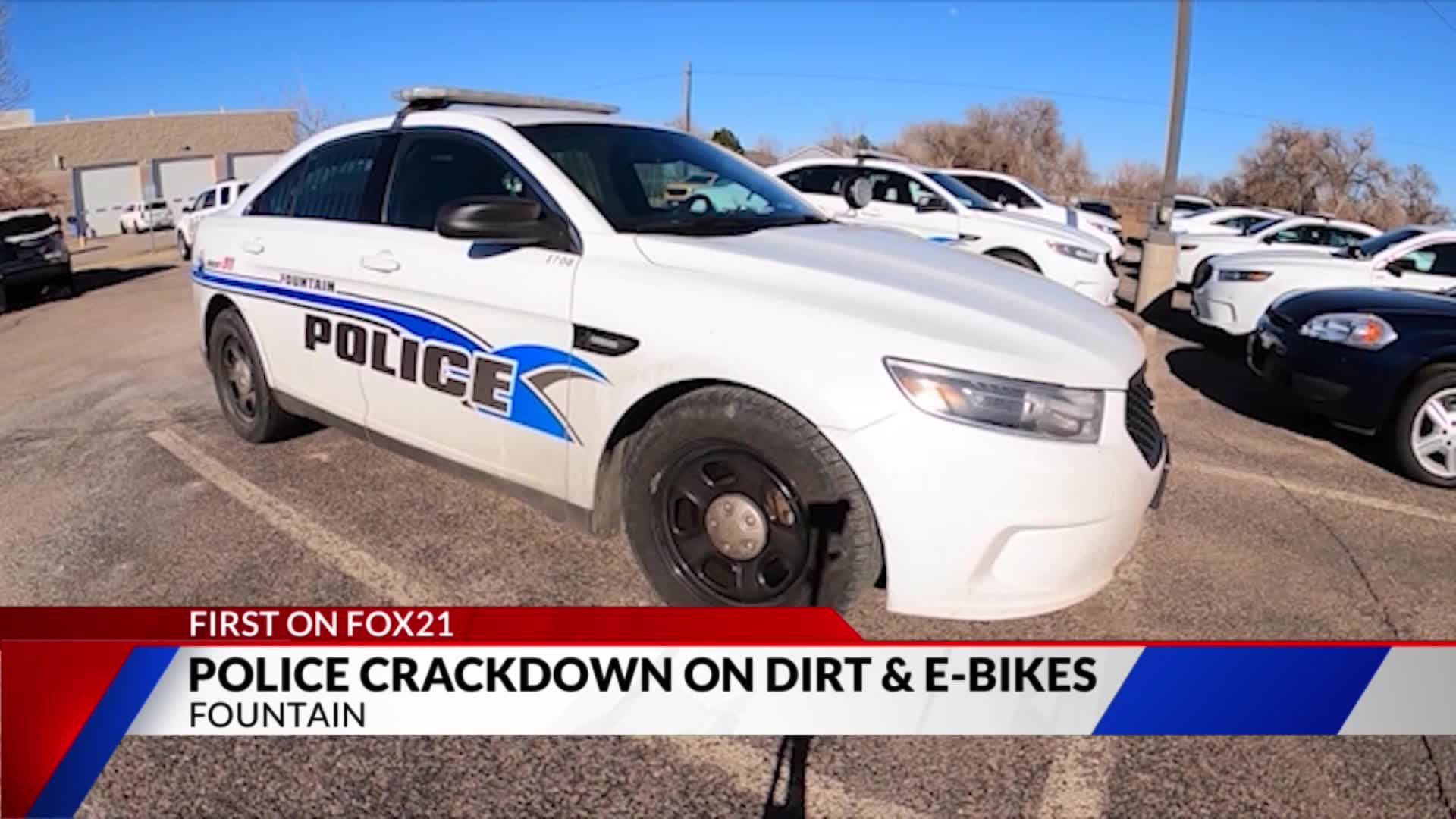 Police Crackdown on Dirt and E-Bikes – FOX21 News Colorado