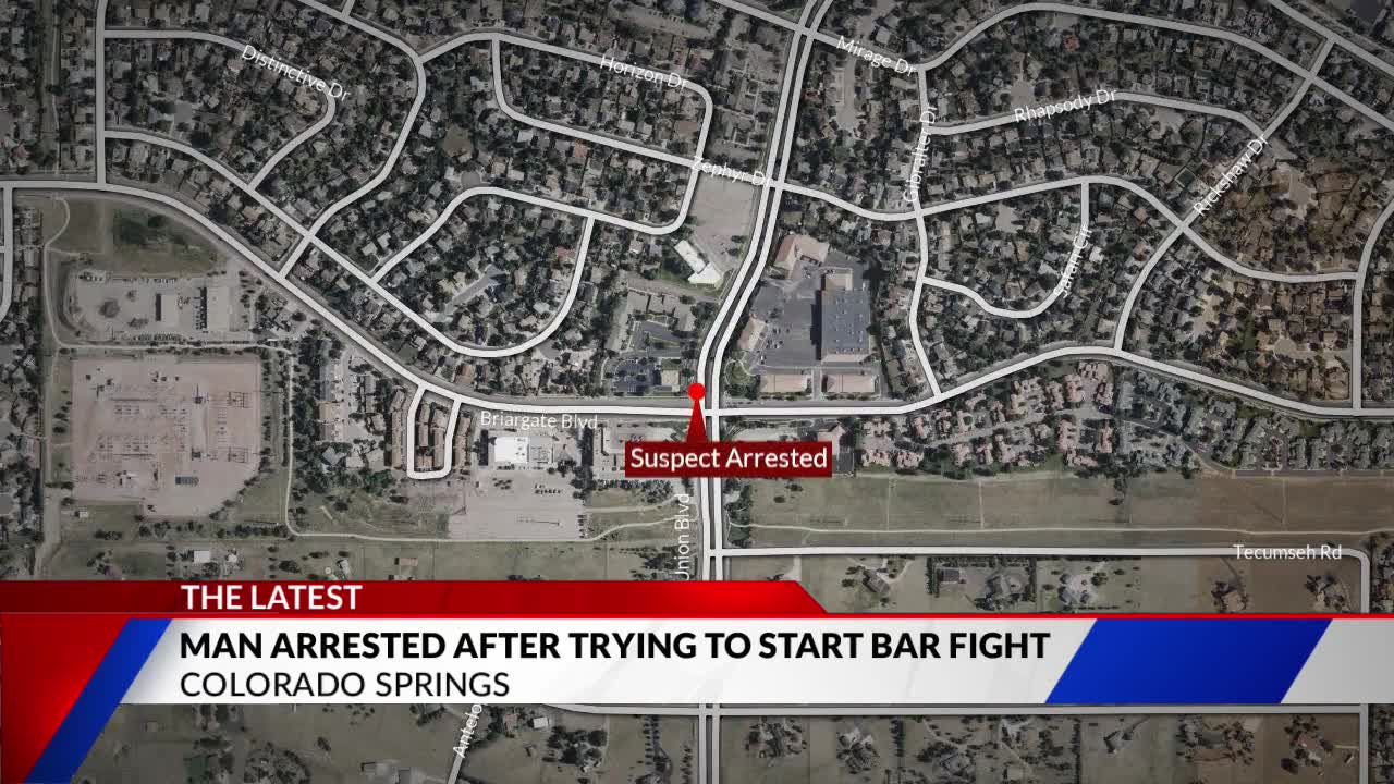 CSPD: Man arrested after attempting to fight bar patrons – FOX21 News ...