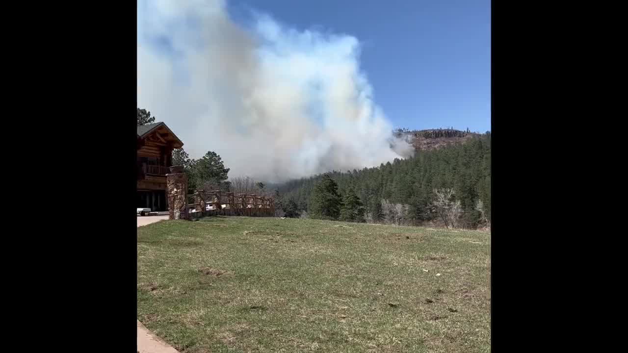 North Creek fire smoke video – FOX21 News Colorado