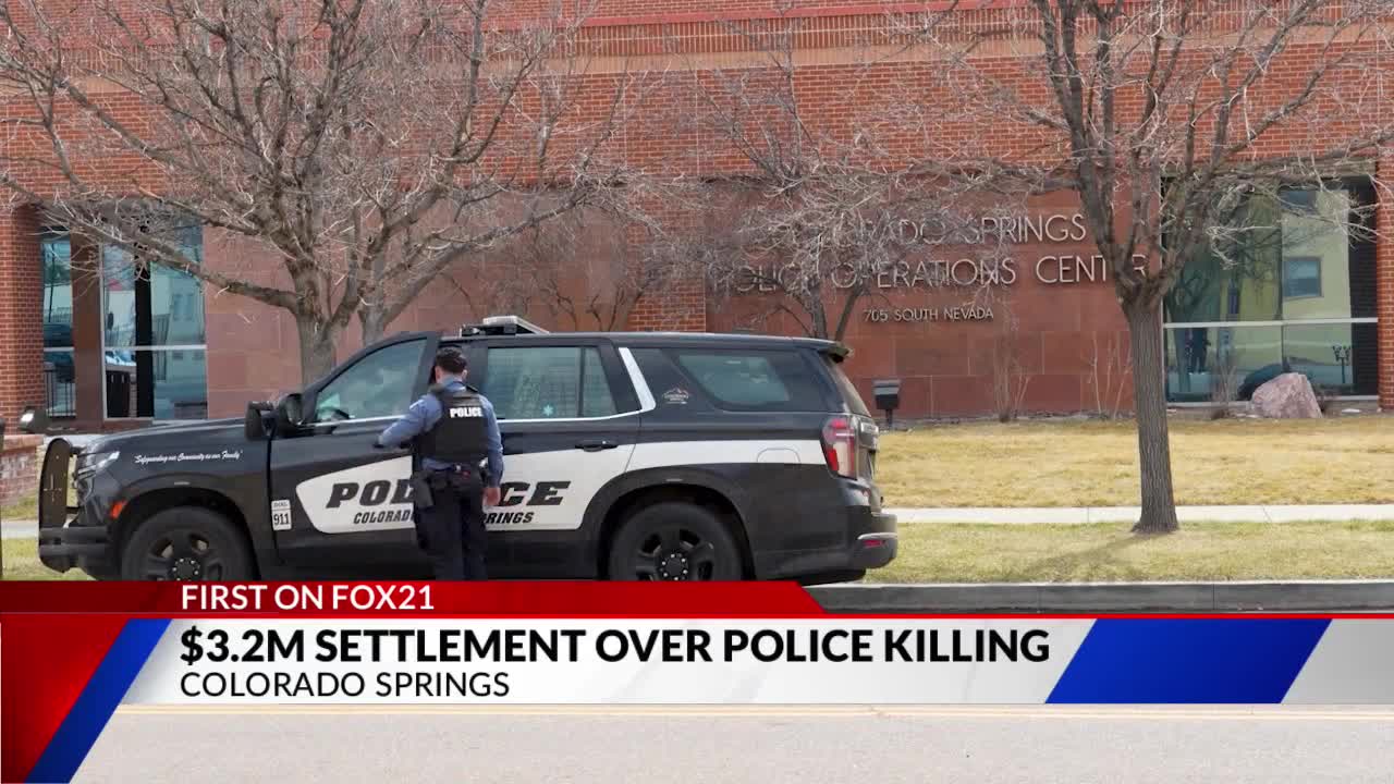 Colorado Springs settles for $3.2M in tasing death – FOX21 News Colorado