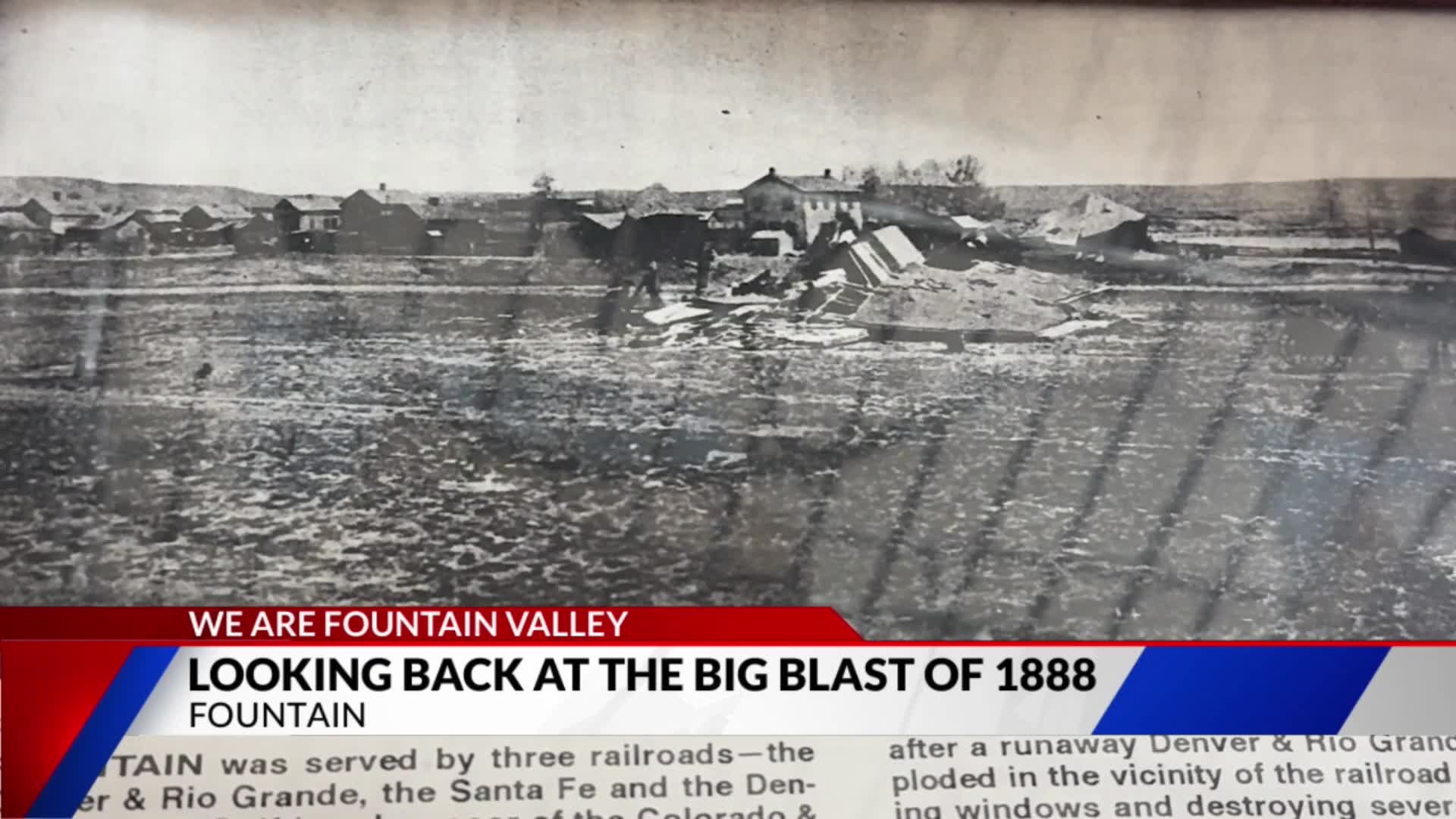 History of the Fountain train depot explosion of 1888 – FOX21 News Colorado