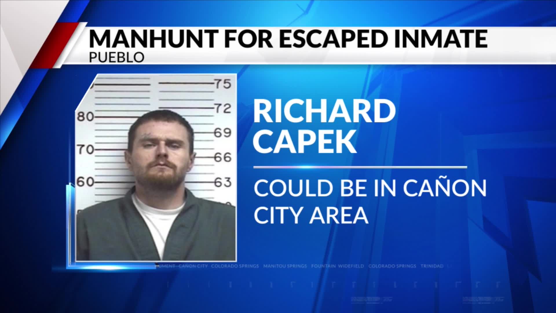 Cañon City police looking for escaped man – FOX21 News Colorado