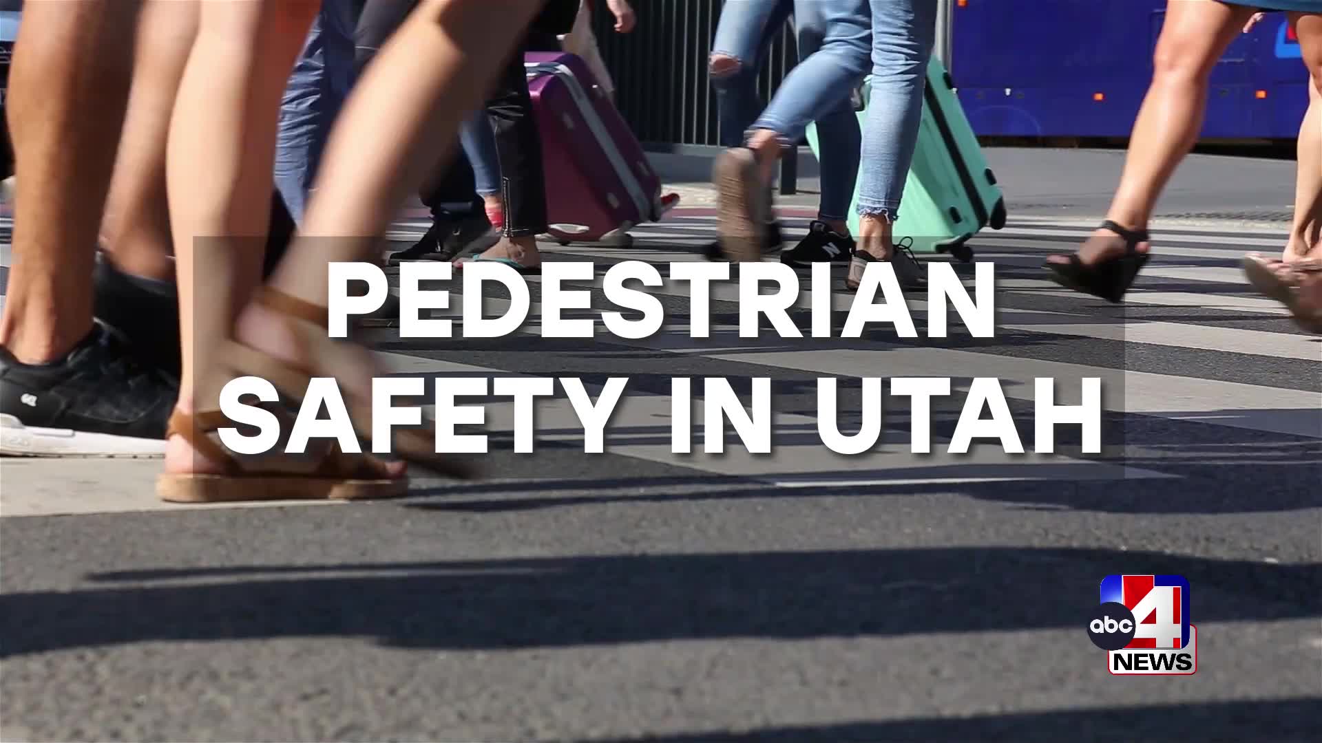 Important safety tips for pedestrians and drivers in Utah ABC4 Utah