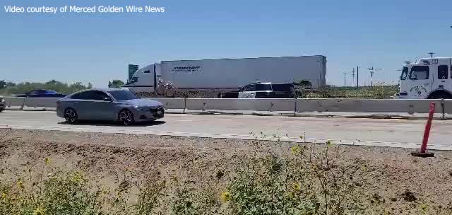 Woman Killed After Big Rig Lost Axle In Merced Chp Says Cbs47 And