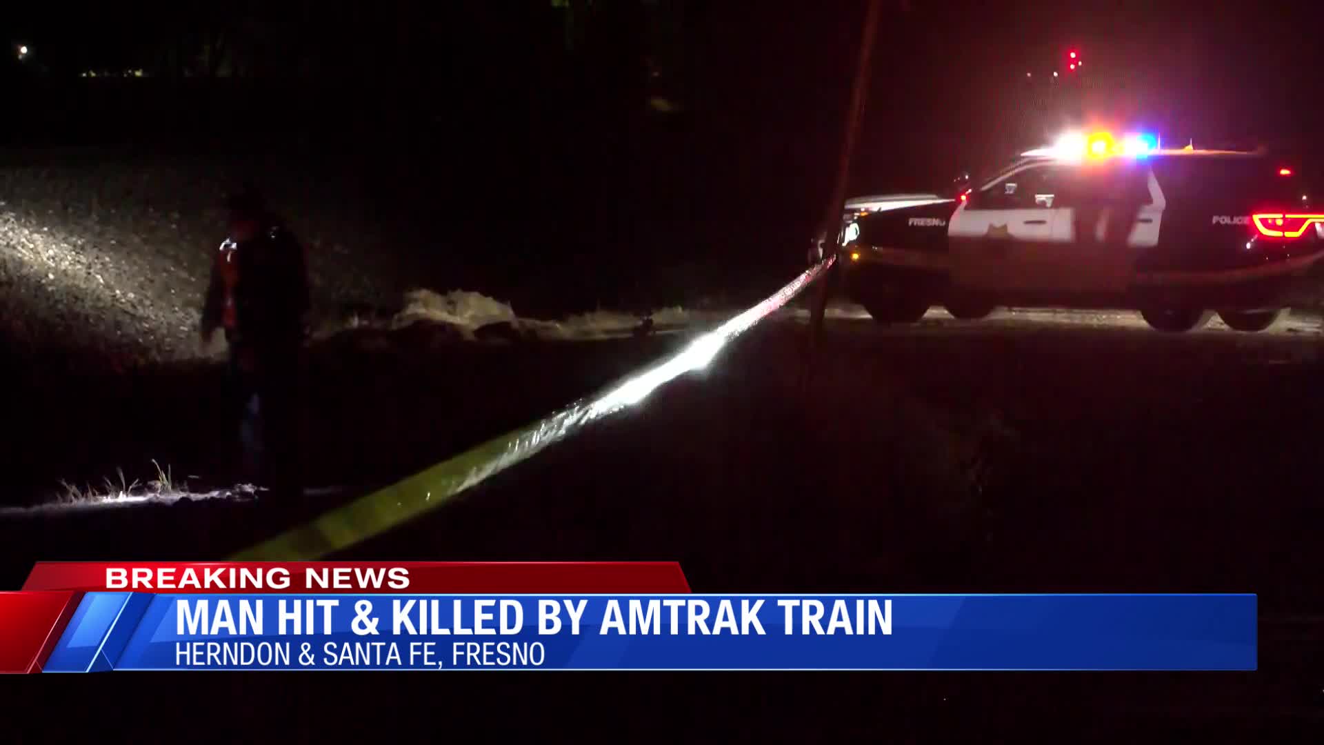 Man killed by Amtrak train in northwest Fresno, police confirm – CBS47 ...