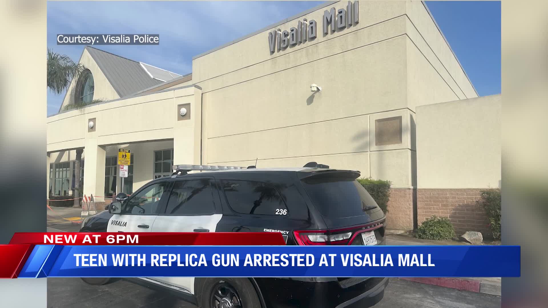 Teen arrested at Visalia mall after carrying replica gun – CBS47 and ...