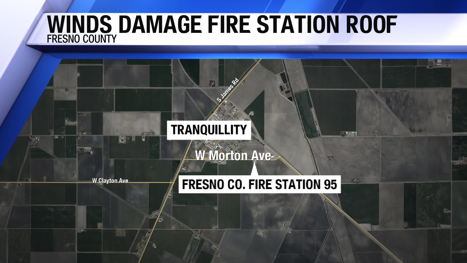 Small tornado tears off Fresno County CAL Fire roof, crews confirm ...