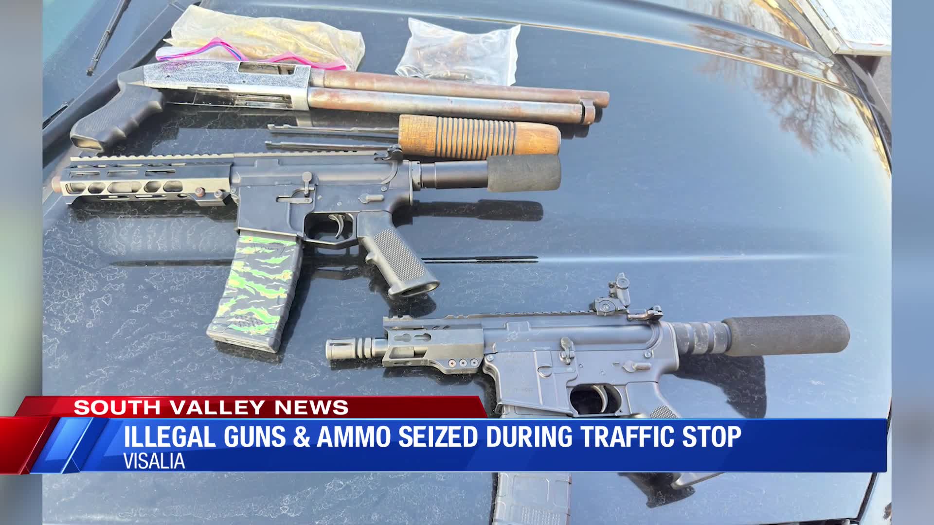 Visalia Police arrest man after illegal guns found in car – CBS47 and ...