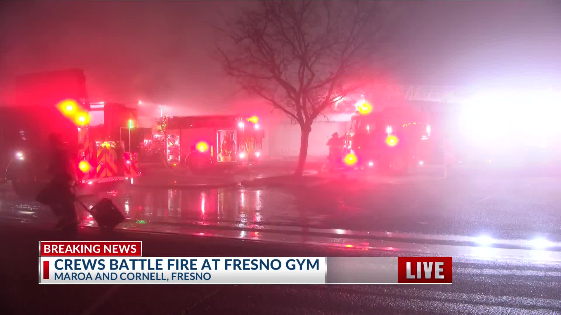 Crews battle fire at Fresno gym – CBS47 and KSEE24 | News from ...