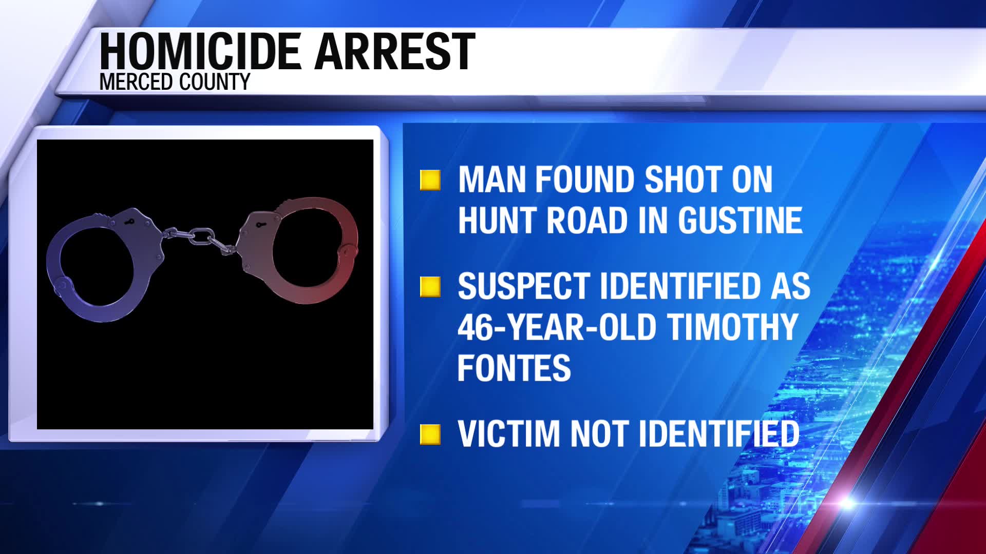 Suspect arrested in ‘suspicious death’ in Merced County, deputies say ...