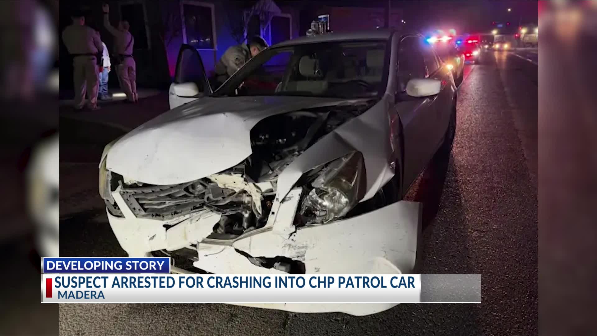 Suspected DUI driver crashes into Madera CHP officer – CBS47 and KSEE24 ...