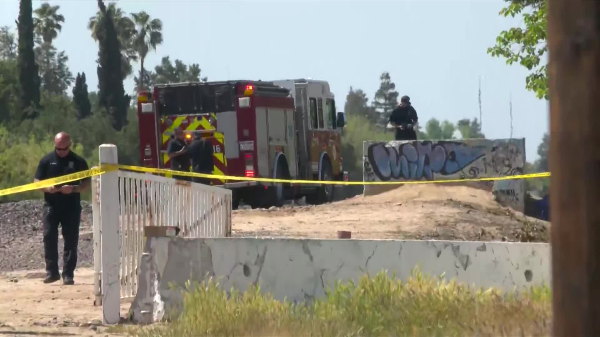 Homeless man killed after fire in concrete drain in Fresno – CBS47 and ...
