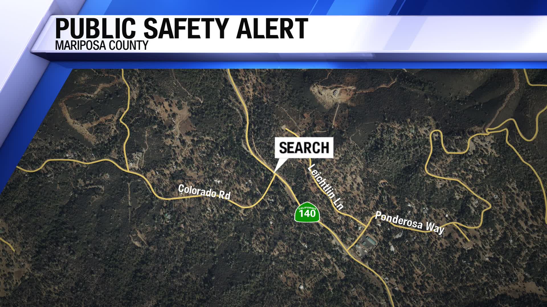 Man, possibly with hatchet, wanted in Mariposa County, deputies say ...