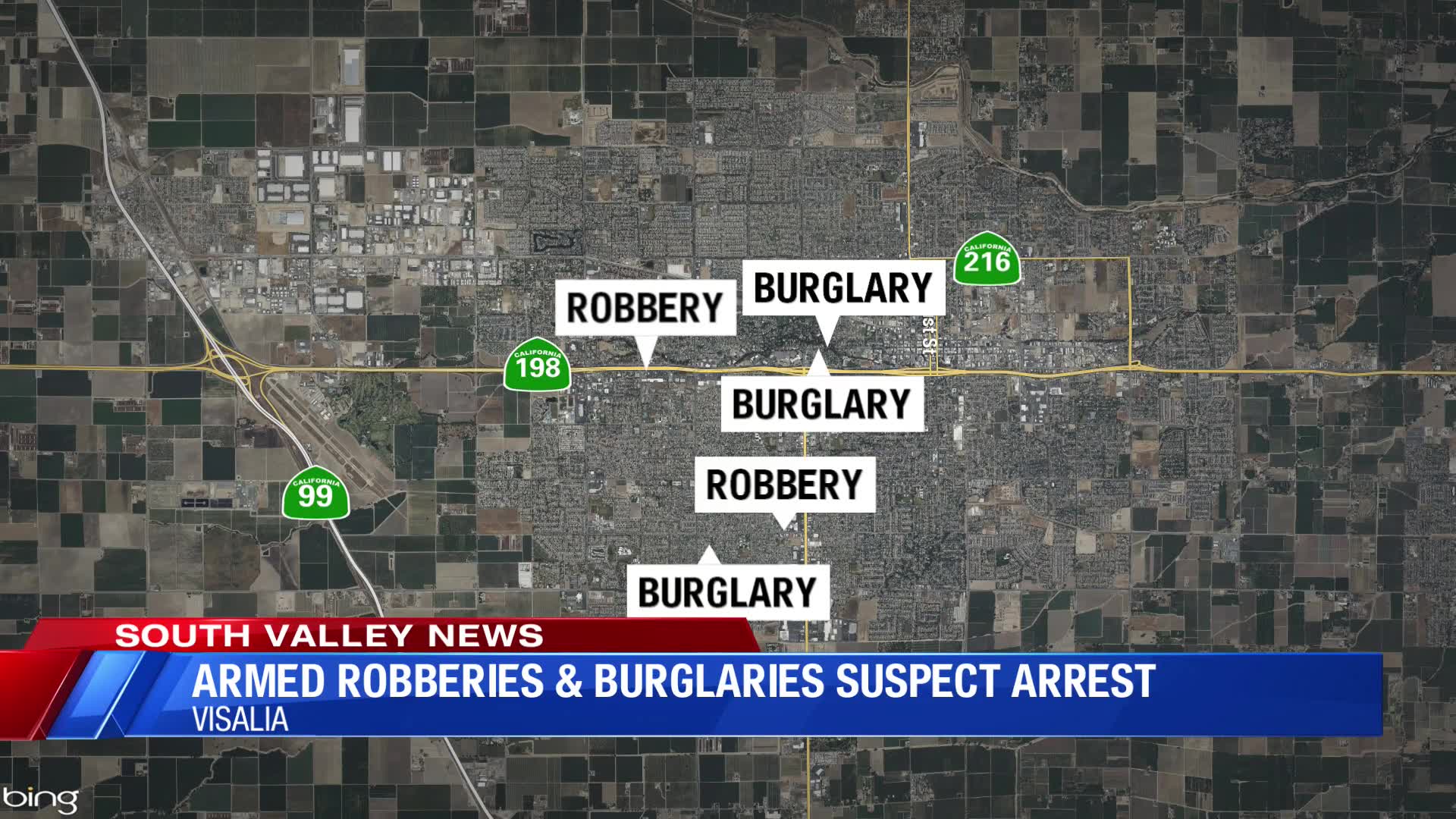 Teen arrested after robberies, gun threats in Visalia, police say ...