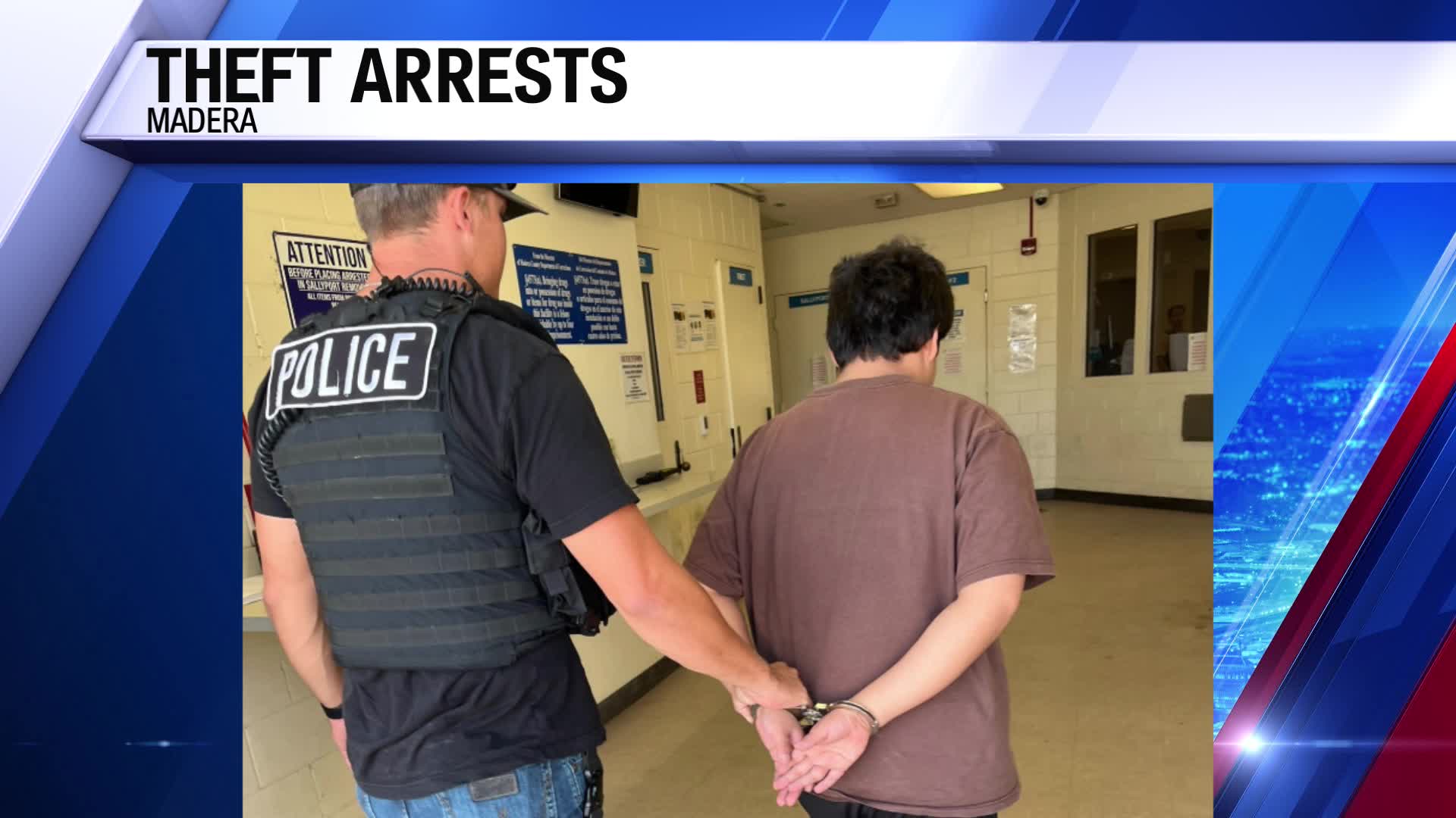 16-year-old and Madera man arrested after thefts, police say – CBS47 ...