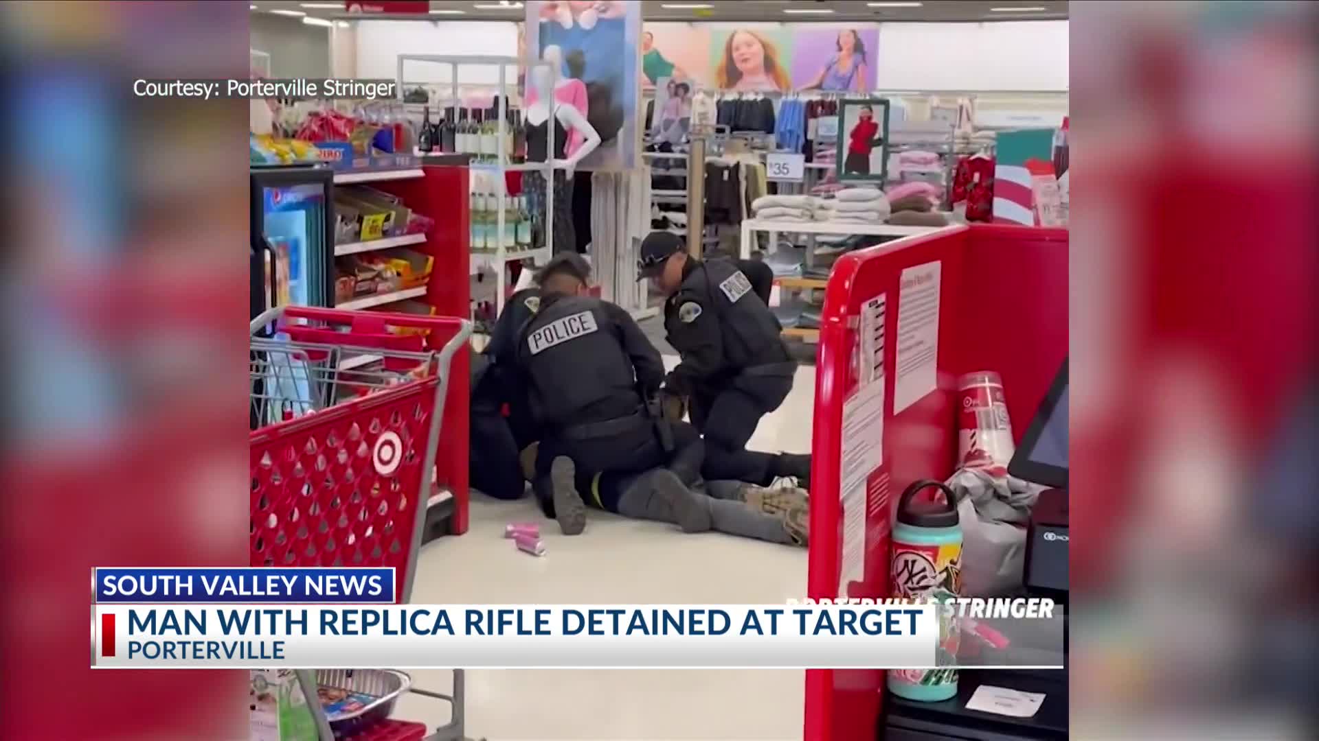 Man in Porterville Target arrested with replica gun – CBS47 and KSEE24 ...