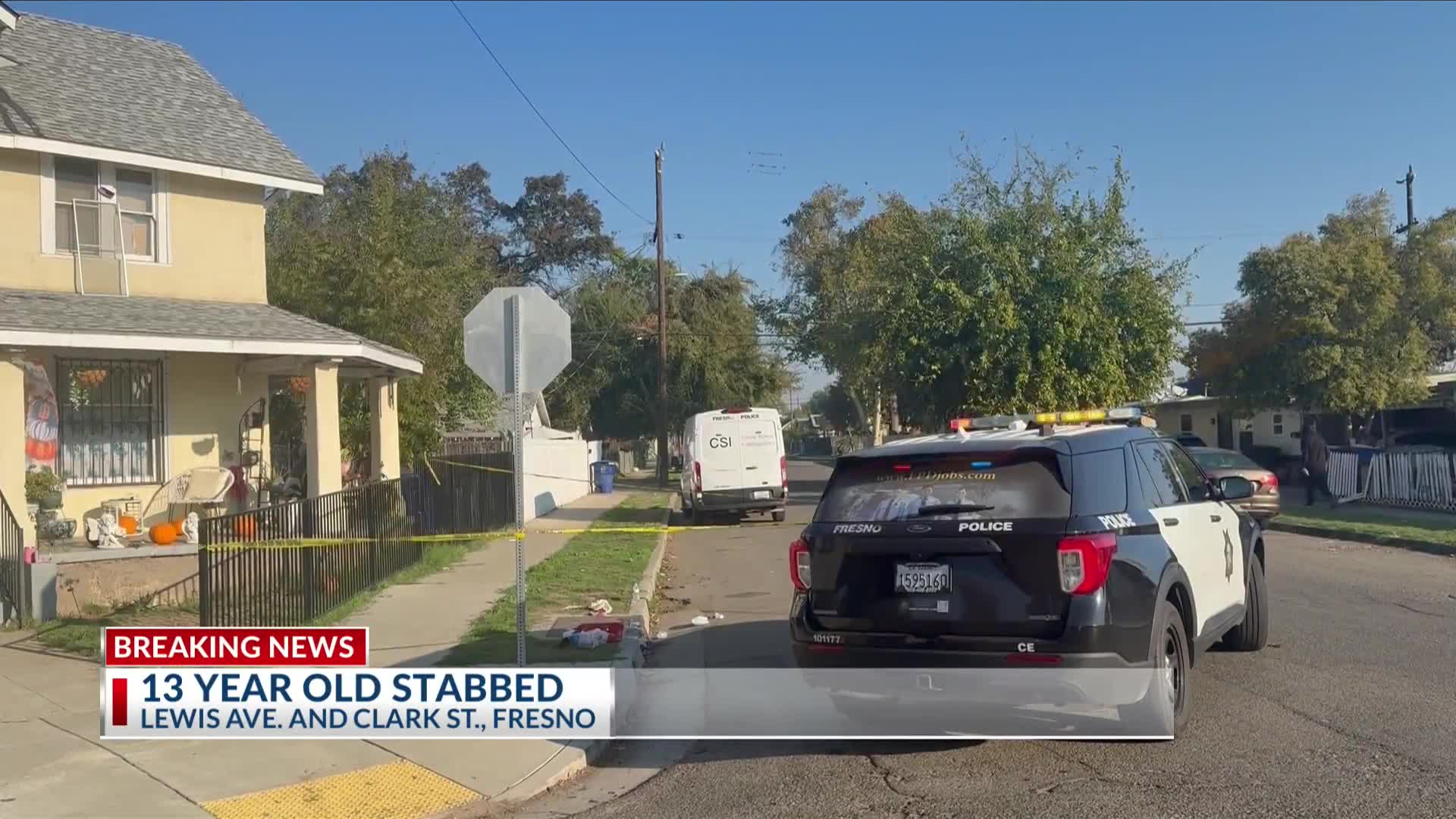13-year-old boy in critical condition after Fresno stabbing – CBS47 and ...