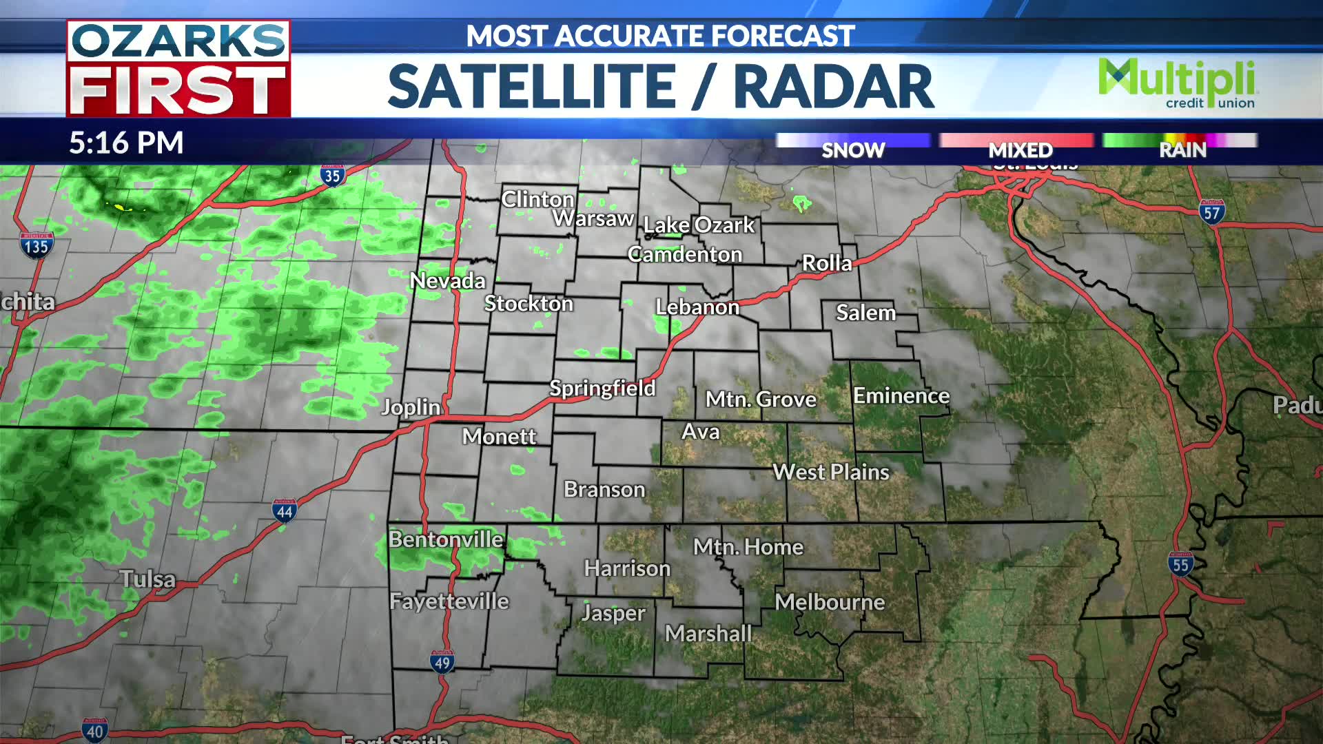 Quiet week, severe storm risk Saturday – KOLR – OzarksFirst.com