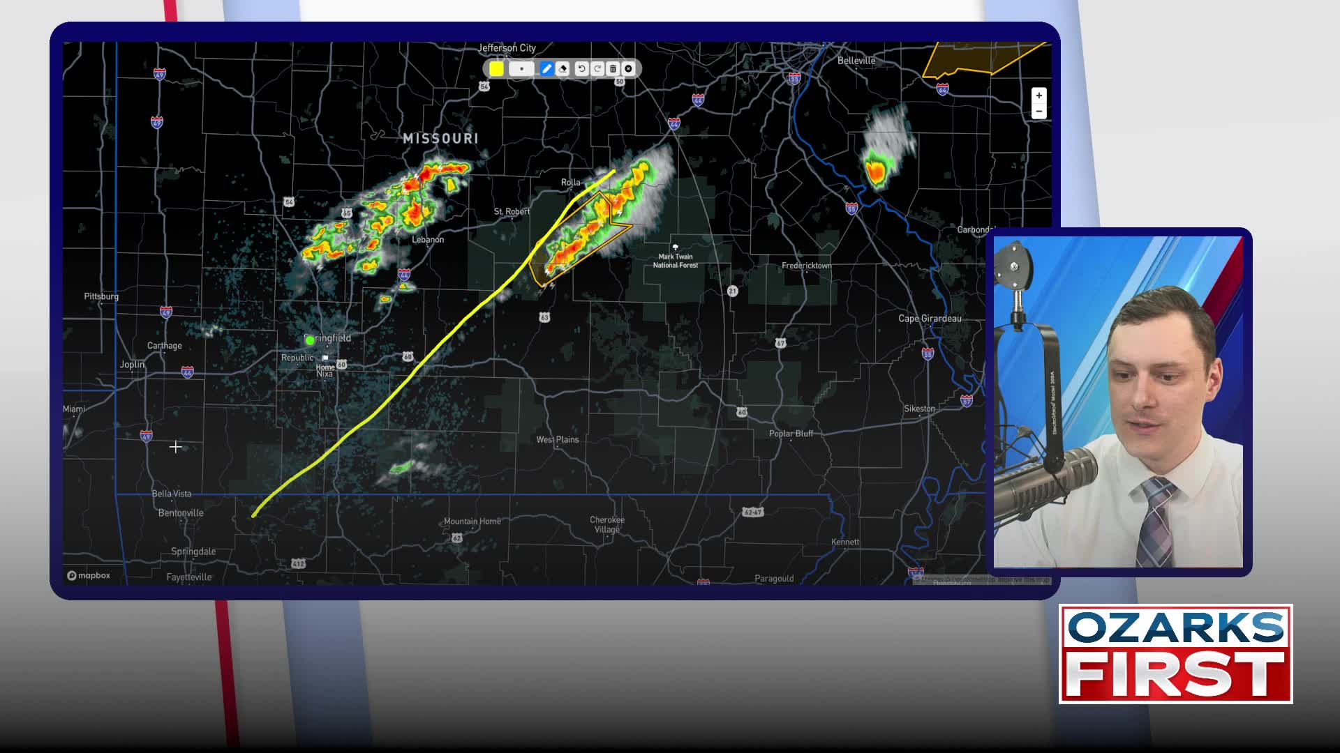 Severe Weather Update | Tornado threat ending for the metro while ...