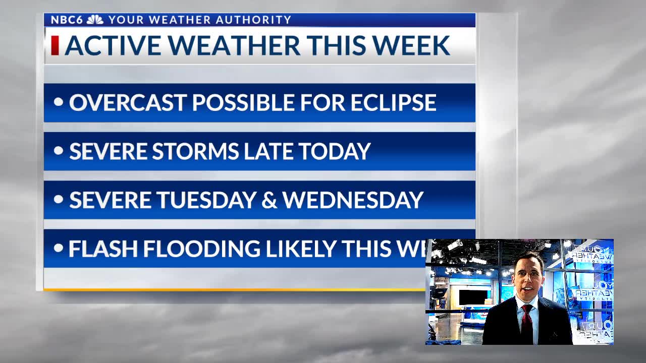Severe storms, heavy rain, flash flooding through Wednesday, and your ...