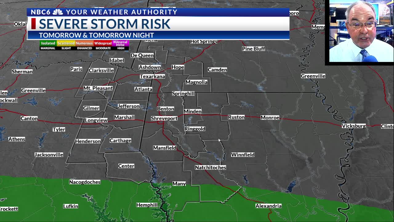 Tuesday weather: Storms for some & normal temperatures – KTALnews.com