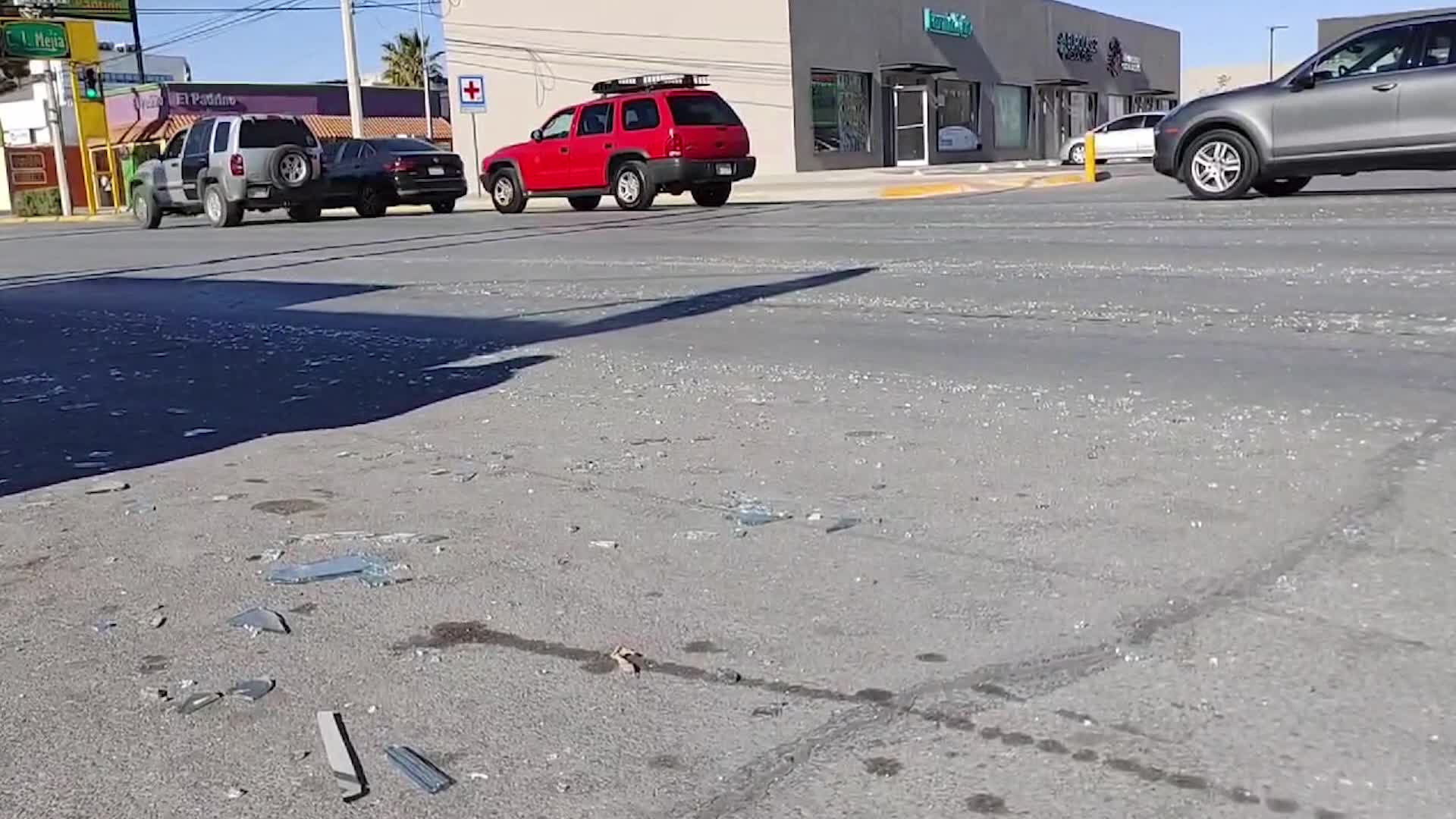 Authorities investigate firebomb attack at Juarez money exchange house