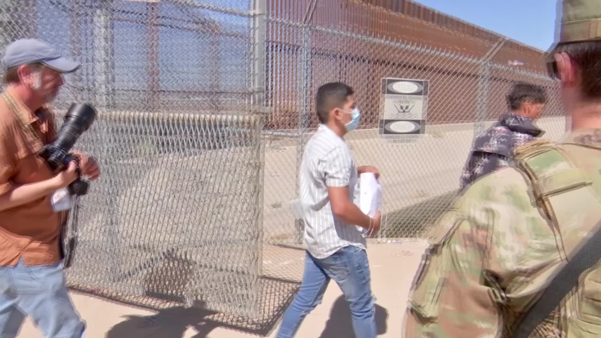 Migrants taken into U.S. custody at border wall – BorderReport