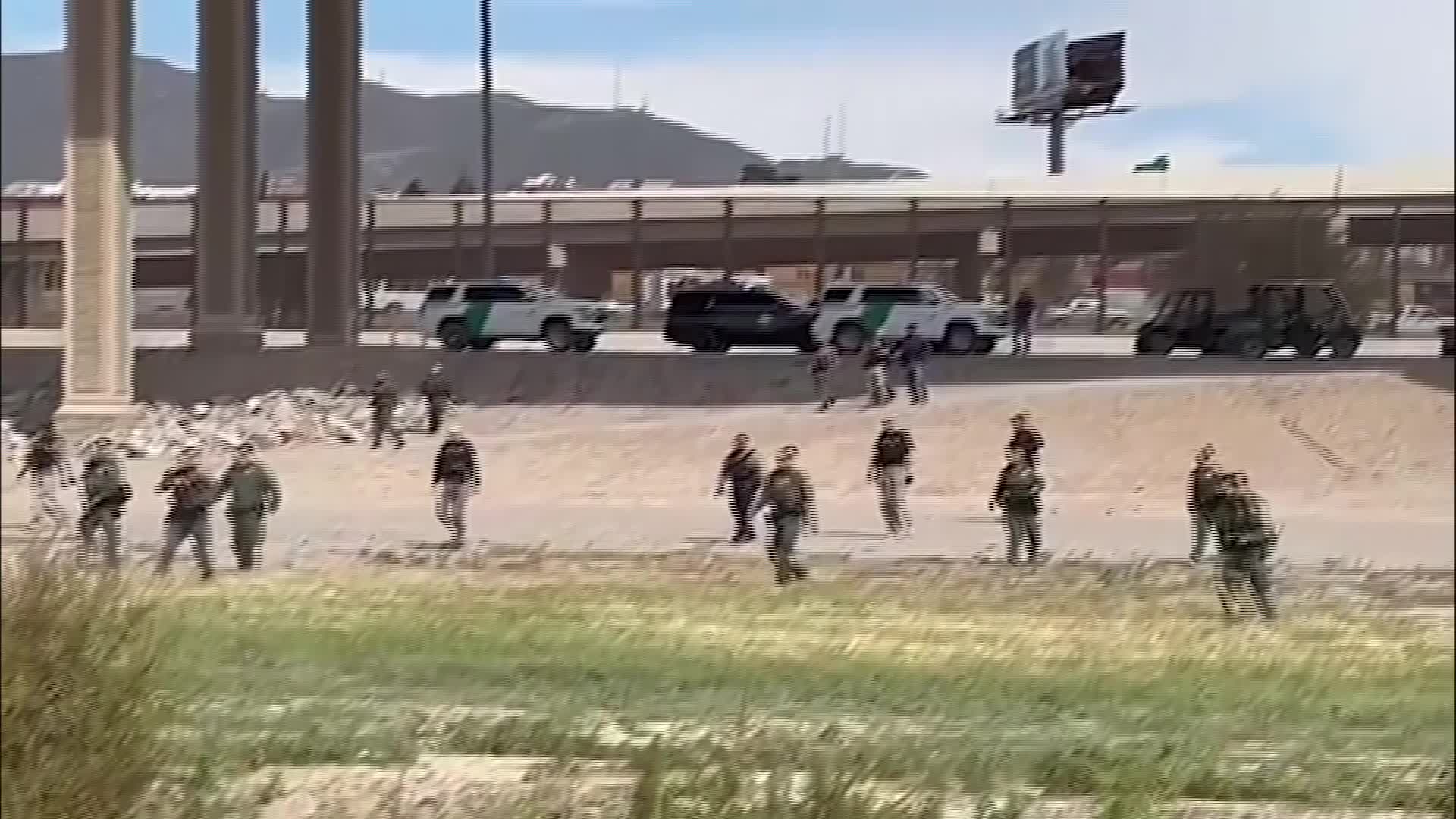 Pepper balls launched at group crossing border – BorderReport