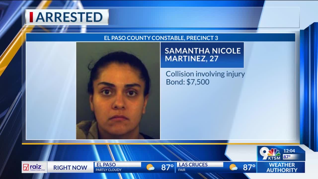 Woman arrested after fleeing crash on foot – KTSM 9 News